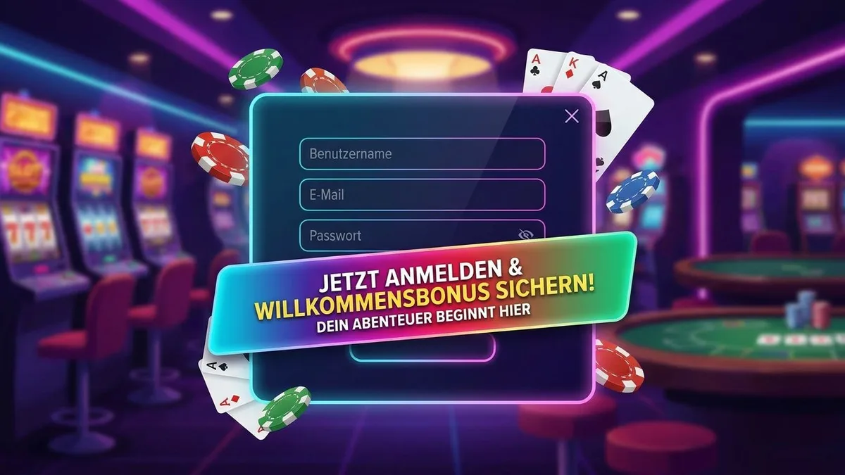 Registrierung mit Bonus